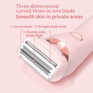 2-in-1 Wireless Rechargeable Shaver for Women